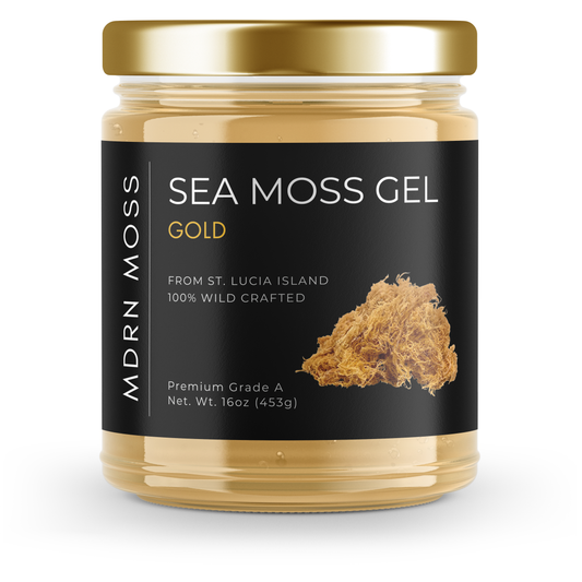 Sea Moss Power Gel Gold - MDRN Moss