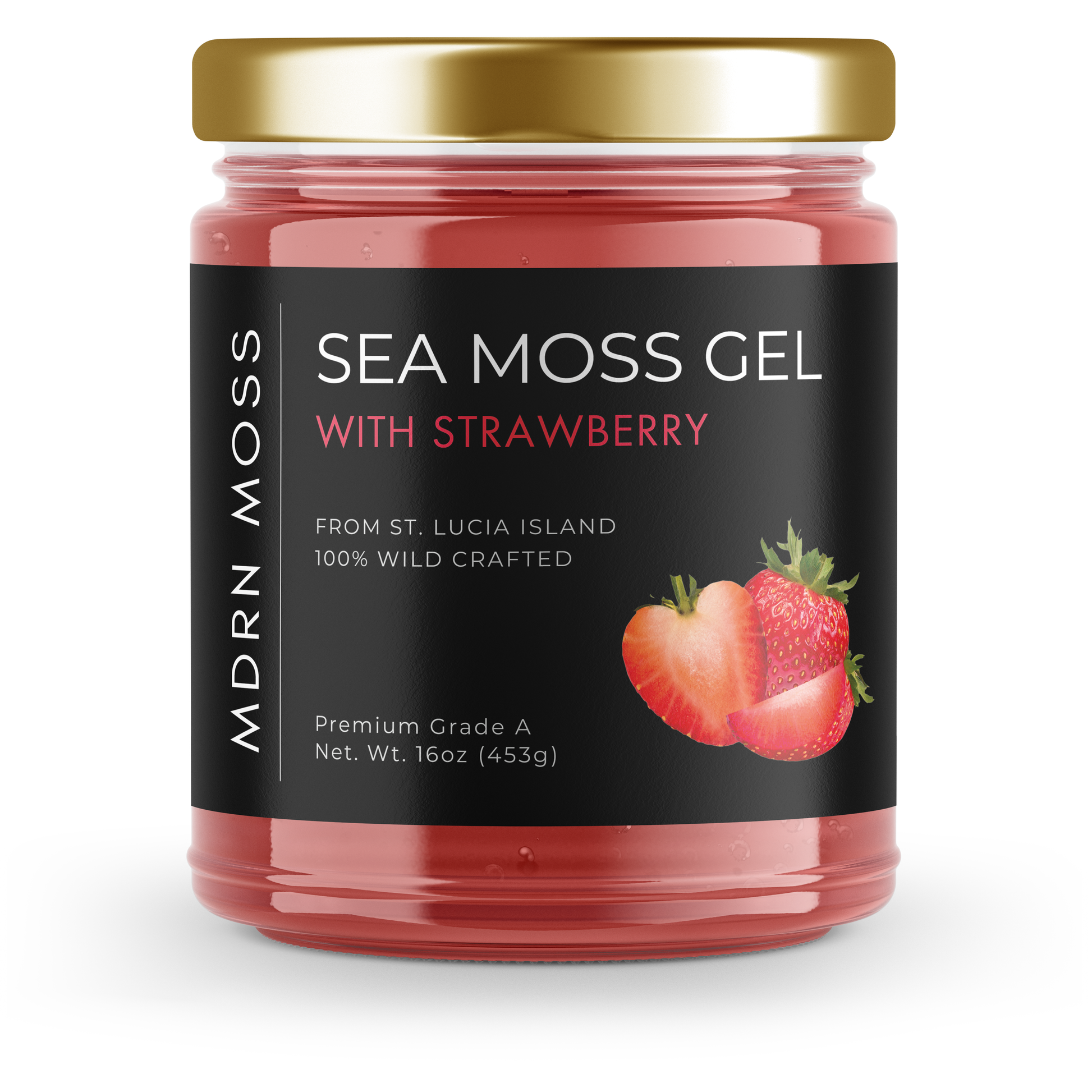 Sea Moss Power Gel with Strawberry - MDRN Moss